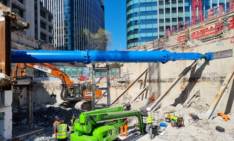 Modular groundworks solutions aid in iconic Fleet Street renovation