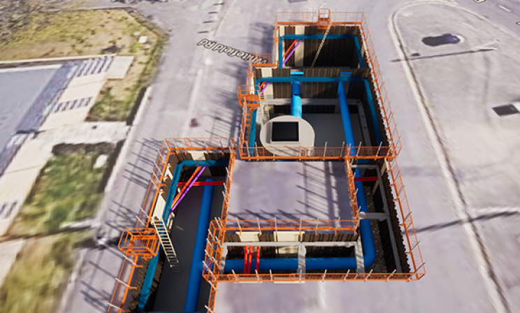 Providing resilience to Scottish water supply with EVE