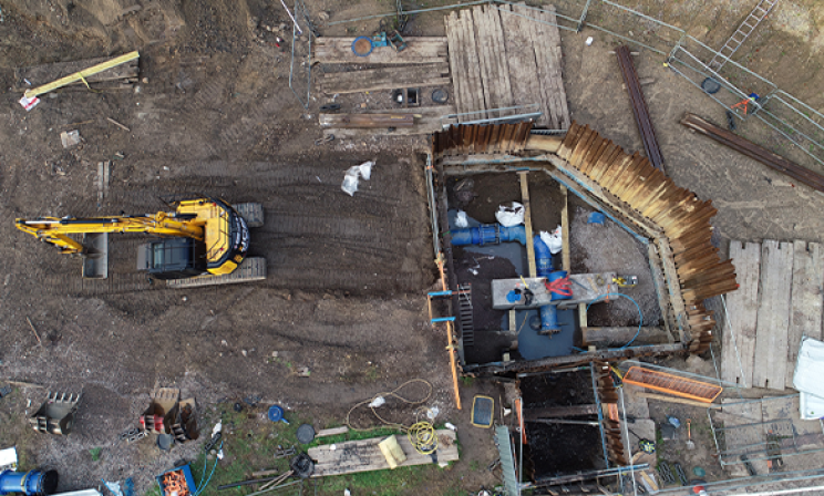 Enabling safe and efficient delivery of utility temporary works project with EVE