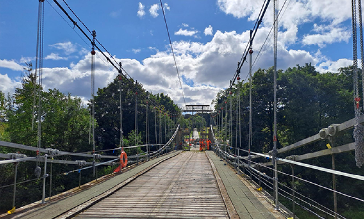 183 year old bridge revived with modern engineering